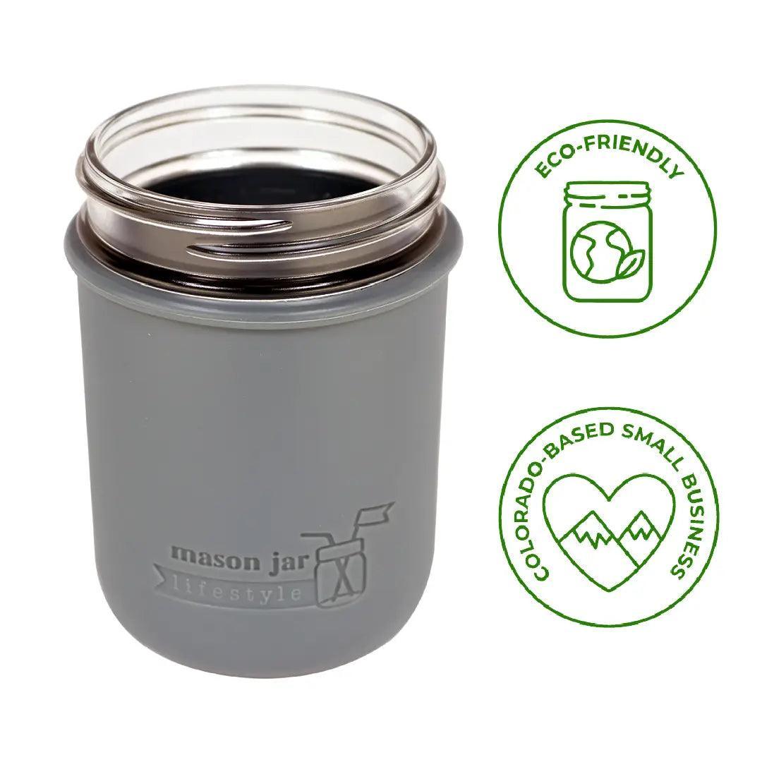 Mason Jar Lifestyle Silicone Sleeve - Thumbnail 2