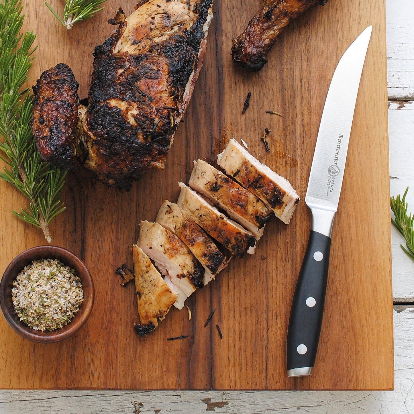 Messermeister Avanta Steak Knife Set: Black