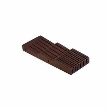 Messermeister In-Drawer Knife Holder: 11-Slot, Acacia