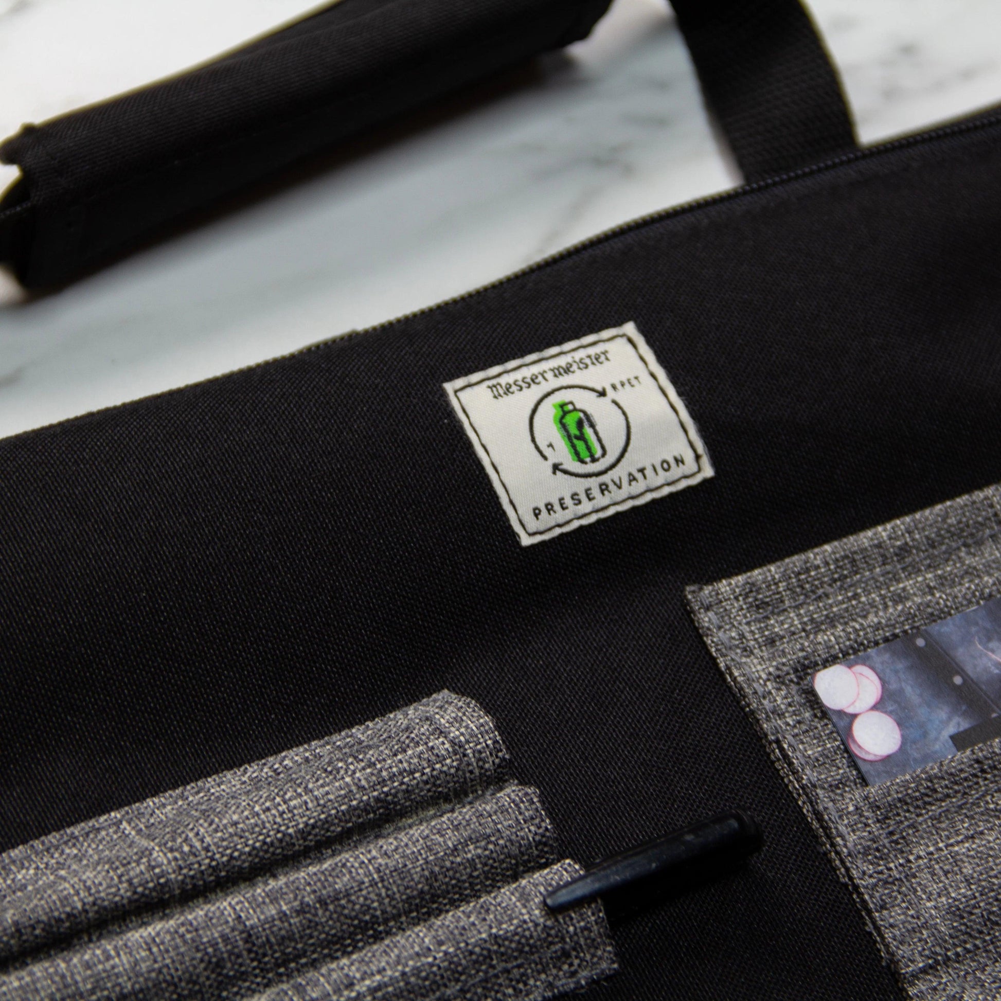 Messermeister Knife Roll: 12 Pocket, Black