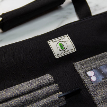 Messermeister Knife Roll: 12 Pocket, Black