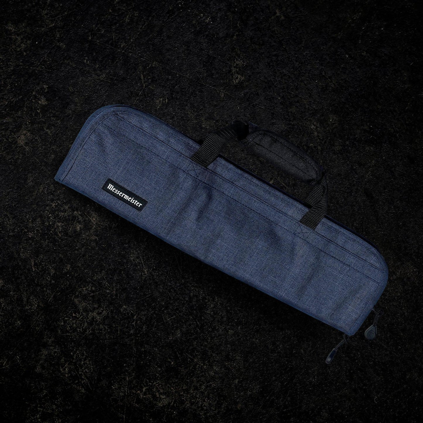 Messermeister Knife Roll: 5 Pocket, Heather Navy