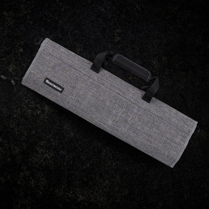 Messermeister Knife Roll: 8 Pocket, Heather Gray