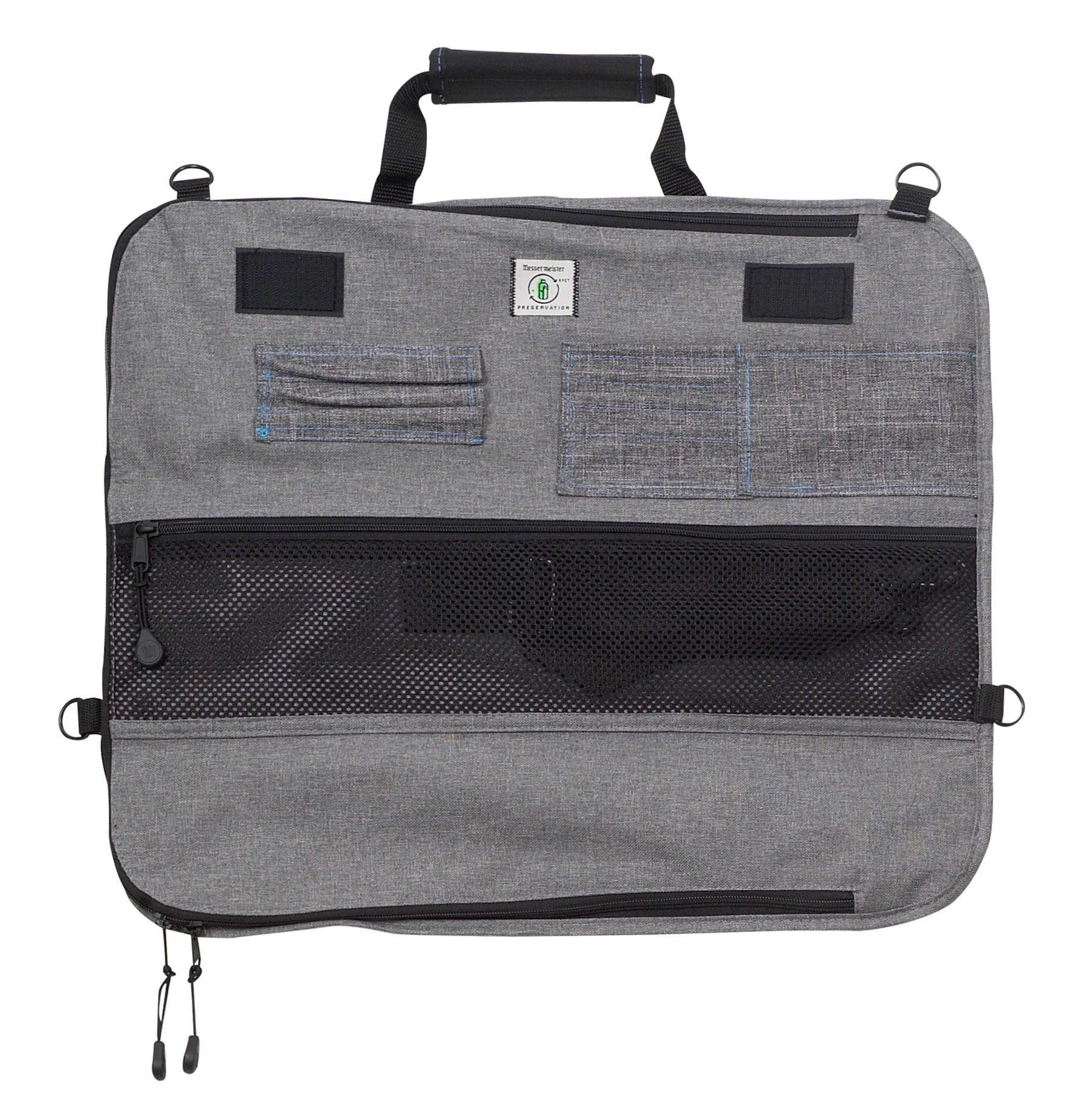 Messermeister Knife Roll: 8 Pocket, Heather Gray