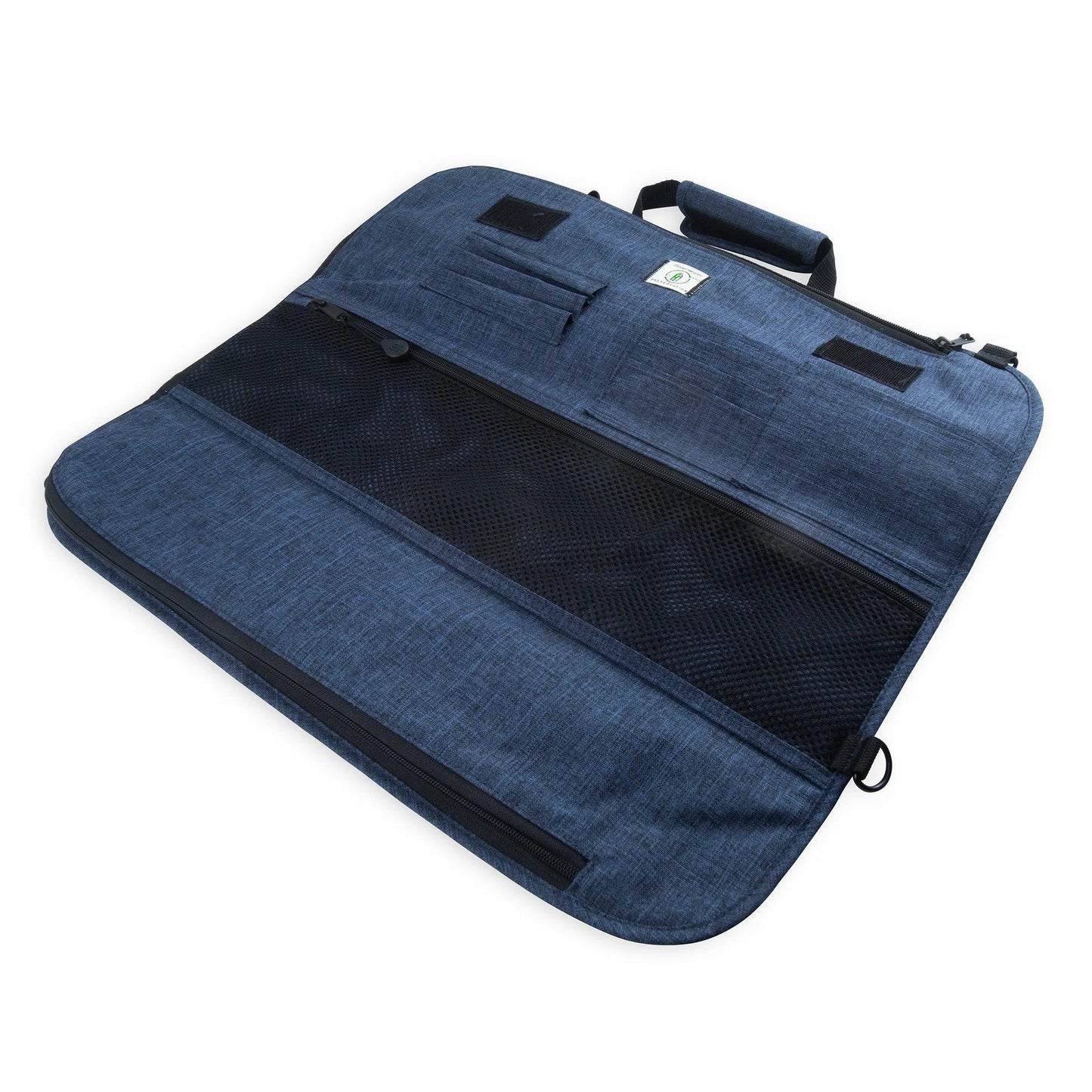 Messermeister Knife Roll: 8 Pocket, Heather Navy
