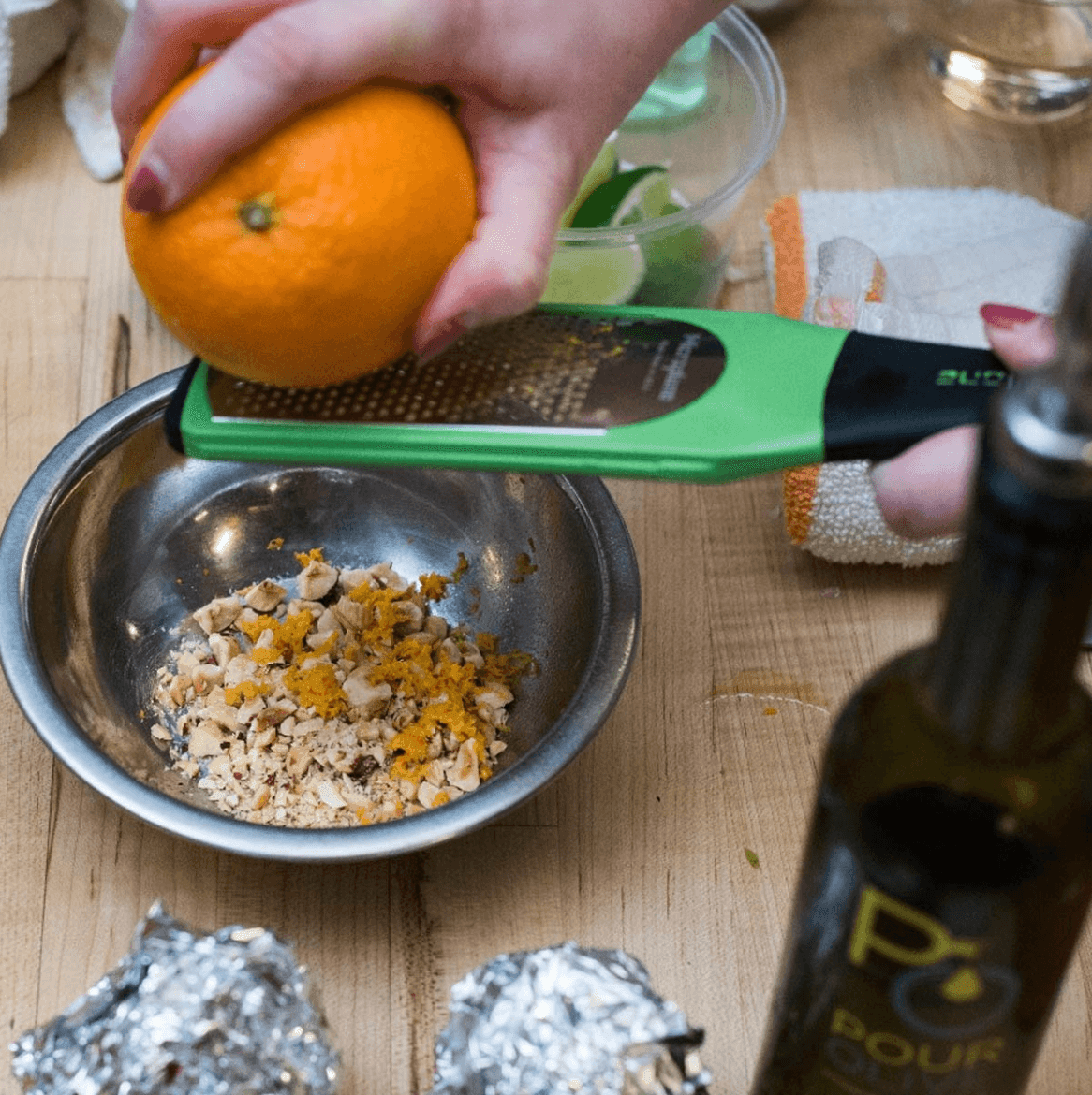 Microplane Artisan Series: Fine Grater, Green