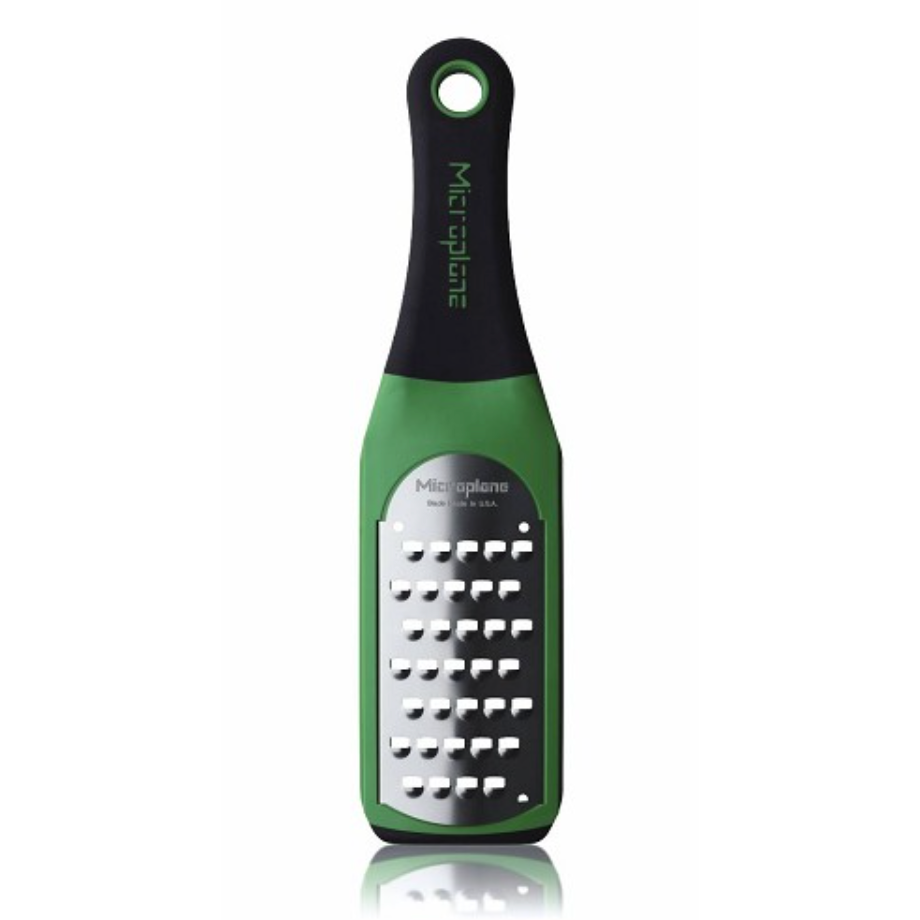 Microplane Artisan Series Grater: Extra Coarse, Green