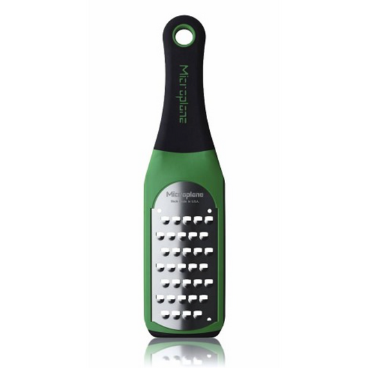 Microplane Artisan Series Grater: Extra Coarse, Green