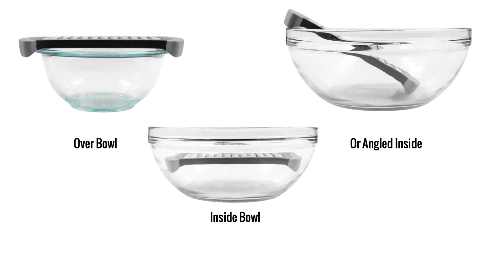 Microplane Mixing Bowl Grater: Fine