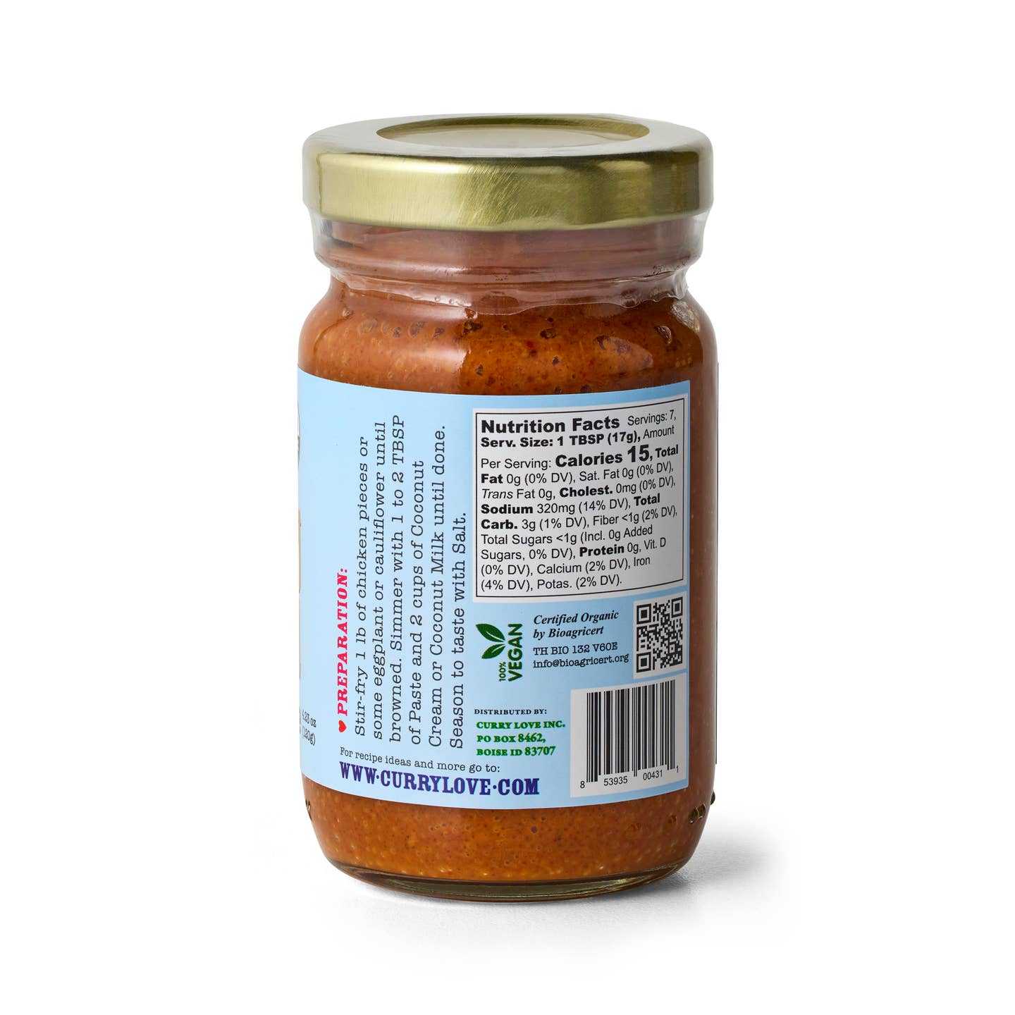 Mike's Organic Curry Love Panang Thai Curry Paste