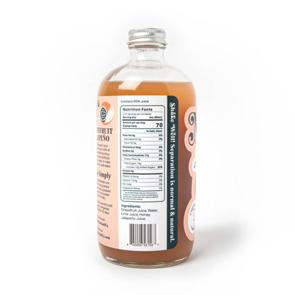 Mixly Grapefruit Jalapeno Cocktail Mixer