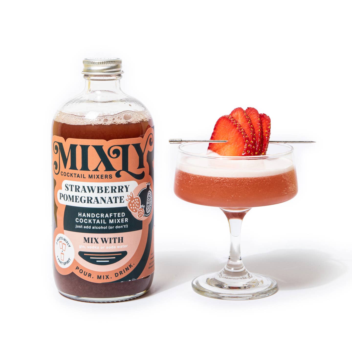 Mixly Blueberry Lemon Sage Mocktail Mixer (Copy)