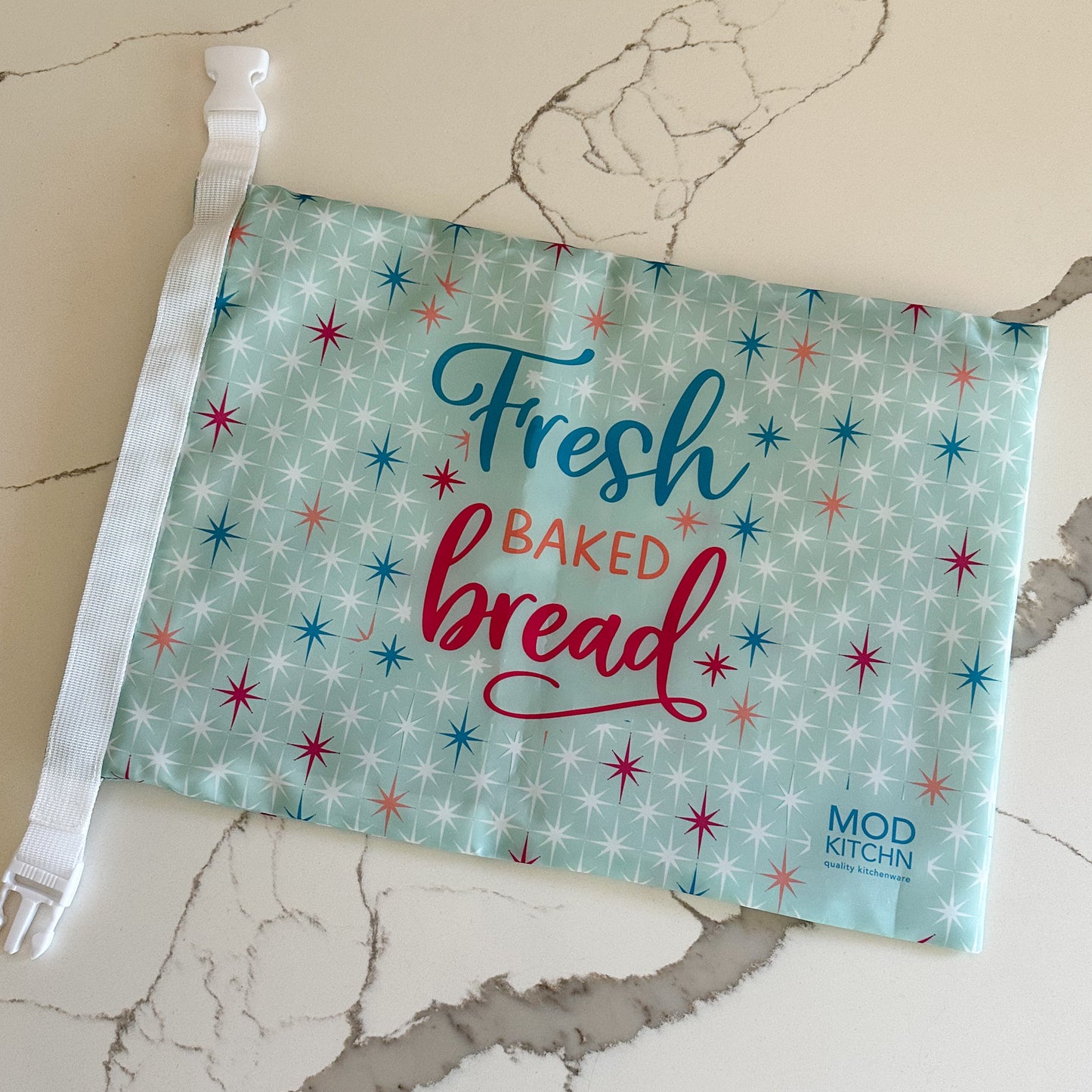 ModKitchn Reusable Bread Bags (Set of 2): Festive Holiday