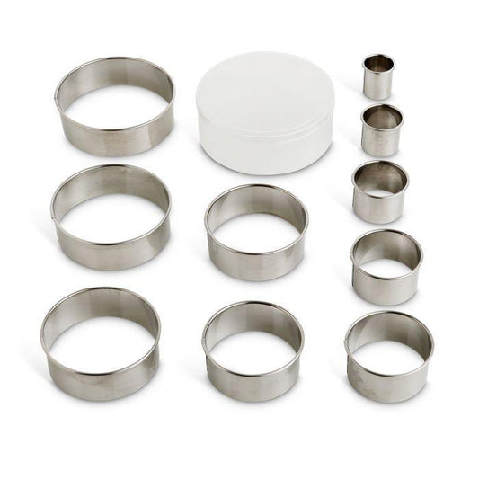 Mrs. Andersons Cutters w/ Storage Container: Round, (Set of 10)
