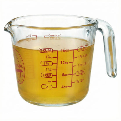 Mrs. Anderson's Glass Measuring Cup: 2 Cup