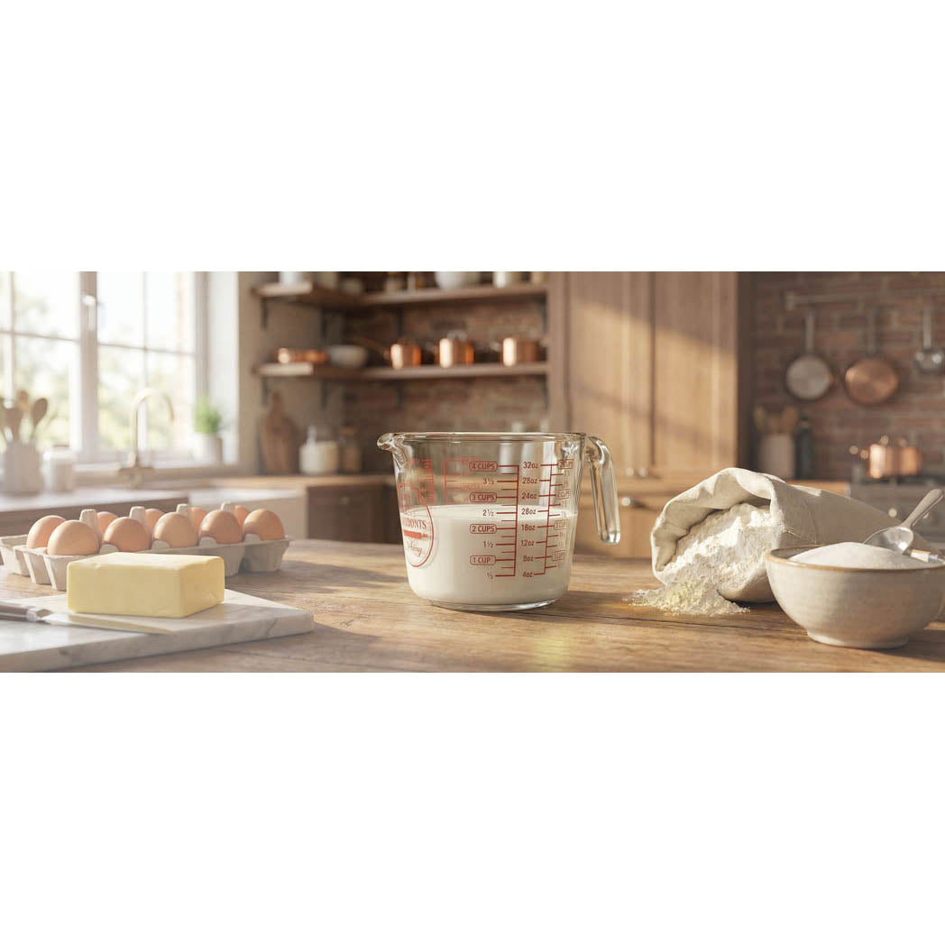 Mrs. Anderson's Glass Measuring Cup: 4 Cup