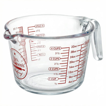 Mrs. Anderson's Glass Measuring Cup: 4 Cup