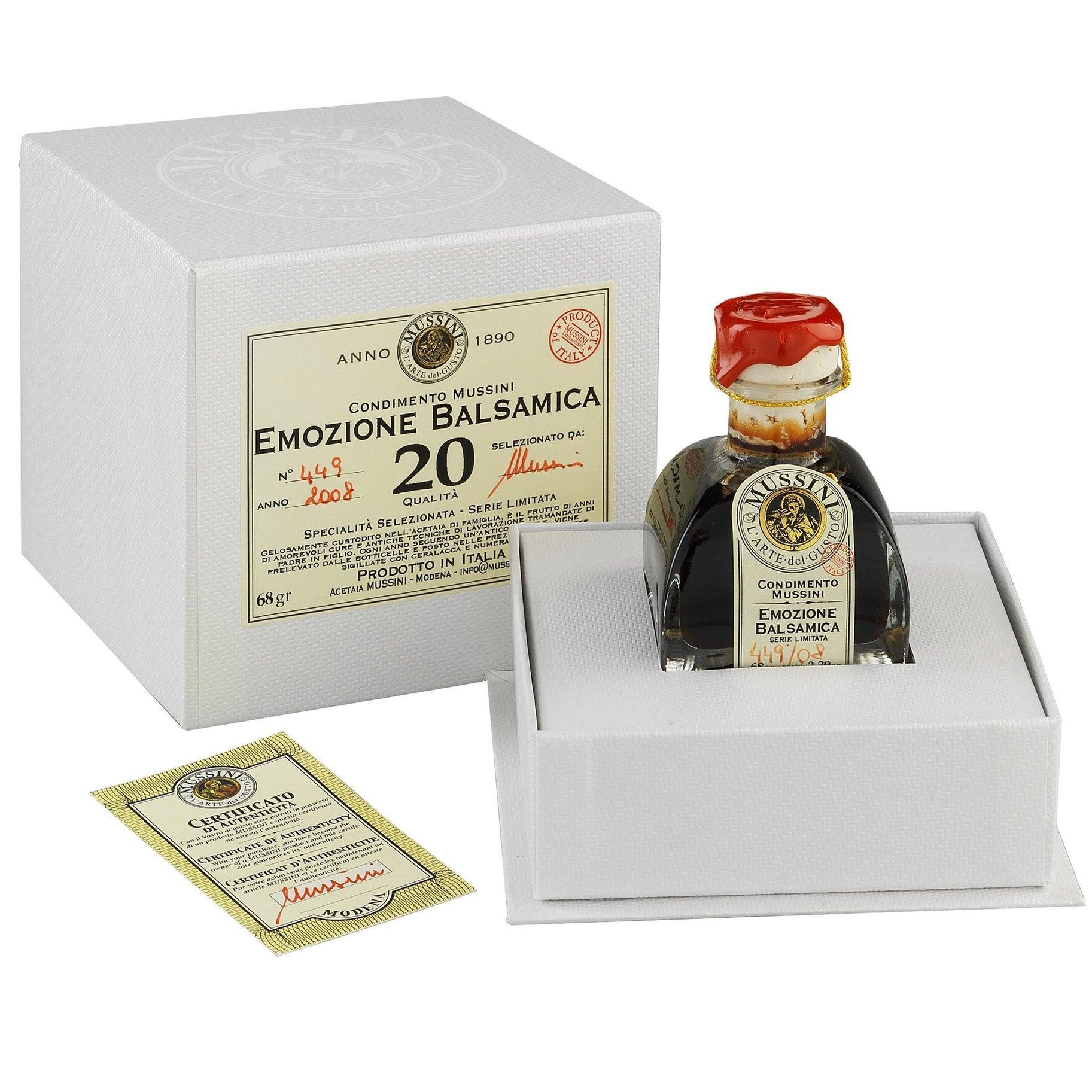 Emozione (20 Year) Balsamic Vinegar - 2.4oz (68gm)