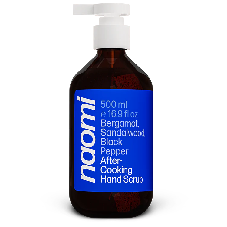Naomi After Cooking Hand Scrub: Bergamot & Black Pepper