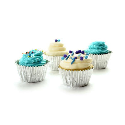 NorPro Baking Cups: Mini, Silver Foil