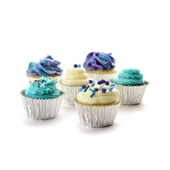 NorPro Baking Cups: Mini, Silver Foil