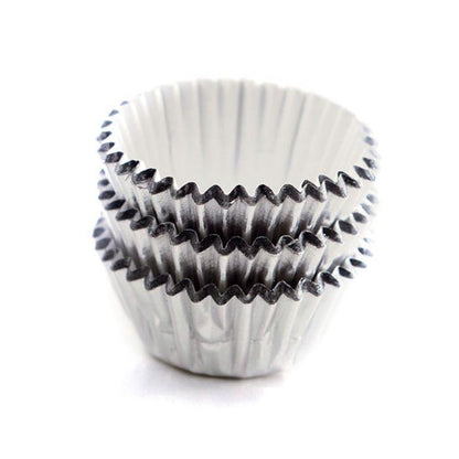NorPro Baking Cups: Mini, Silver Foil