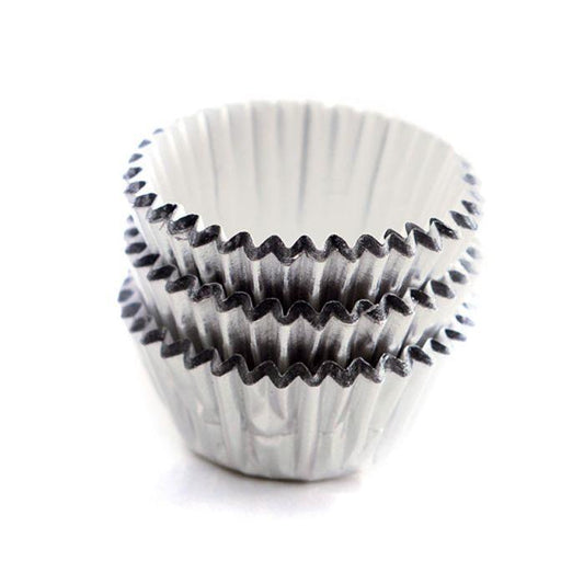 NorPro Baking Cups: Mini, Silver Foil
