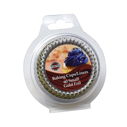 NorPro Baking Cups: Small, Gold Foil