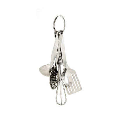 NorPro Mini Kitchen Tool Ornament, Set of 5