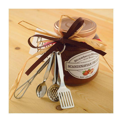 NorPro Mini Kitchen Tool Ornament, Set of 5