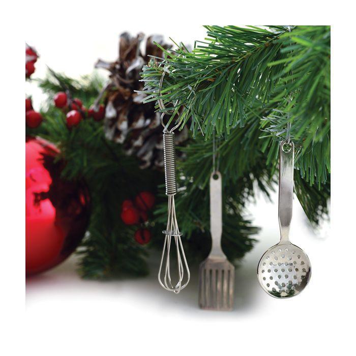 NorPro Mini Kitchen Tool Ornament, Set of 5