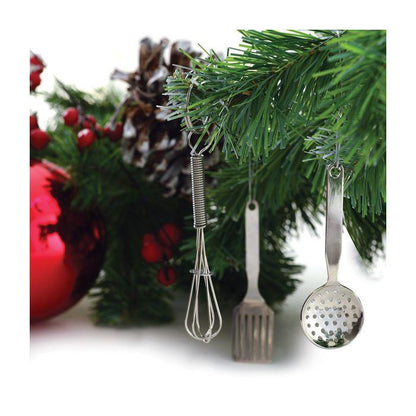NorPro Mini Kitchen Tool Ornament, Set of 5