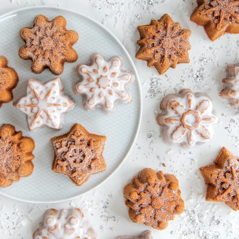 NordicWare Cakelet Pan: Frozen Snowflake