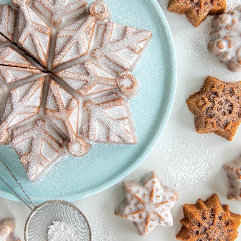 NordicWare Cakelet Pan: Frozen Snowflake