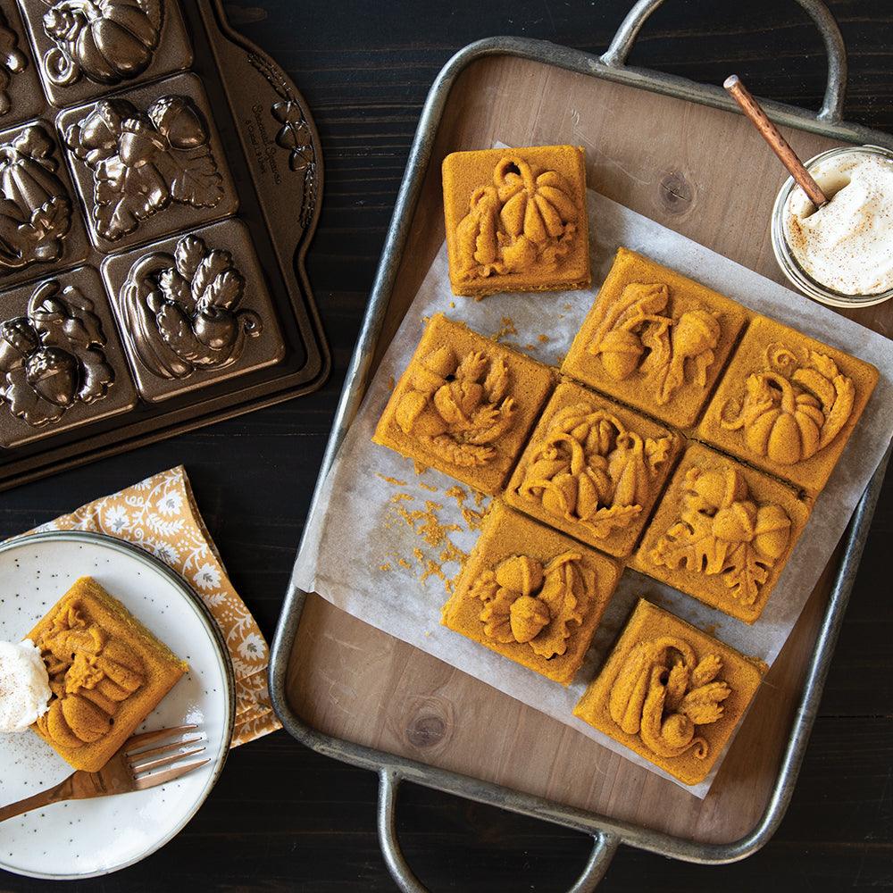 NordicWare Cakelet Pan: Seasonal Squares