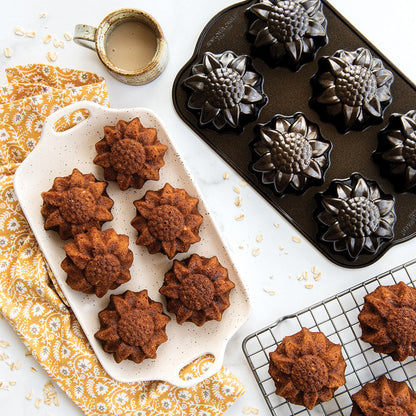 NordicWare Cakelet Pan: Sunflower