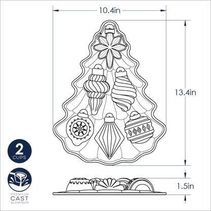 NordicWare Cakelet Pan: Vintage Ornament