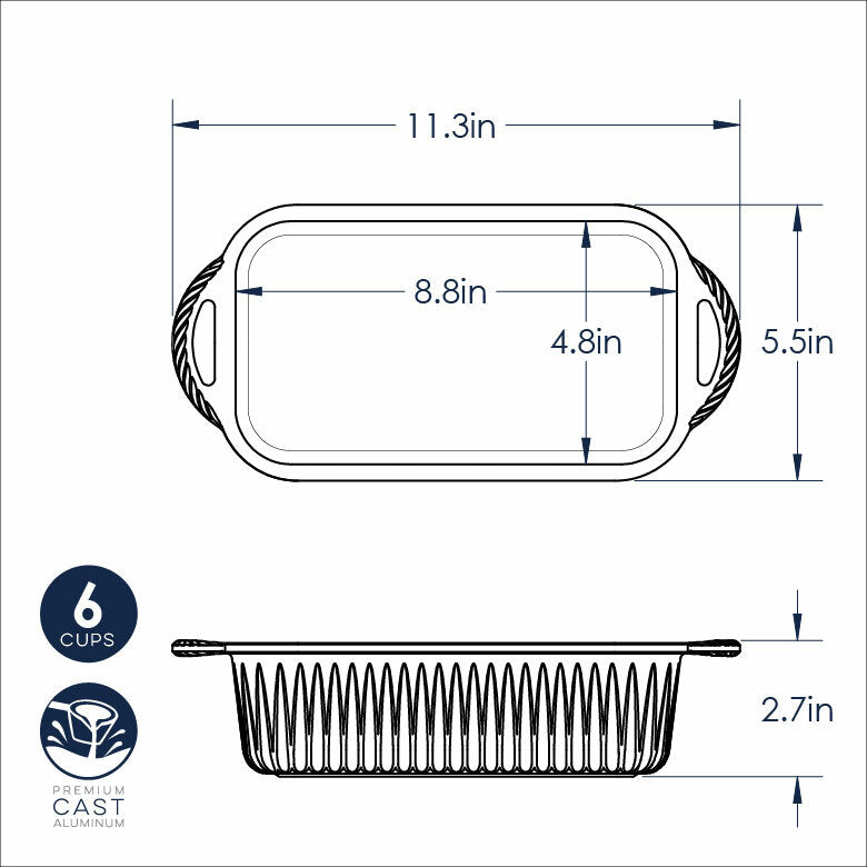 NordicWare ProCast Loaf Pan