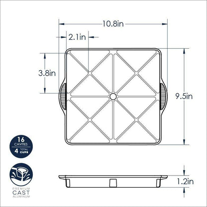 NordicWare Scottish Mini Scone Pan