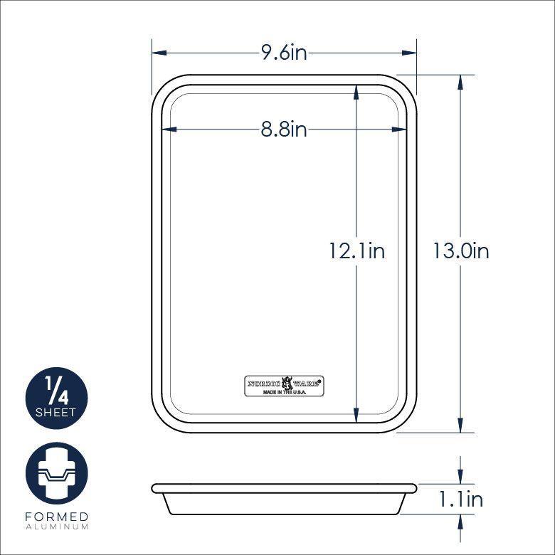 NordicWare Sheet Pan: 1/4
