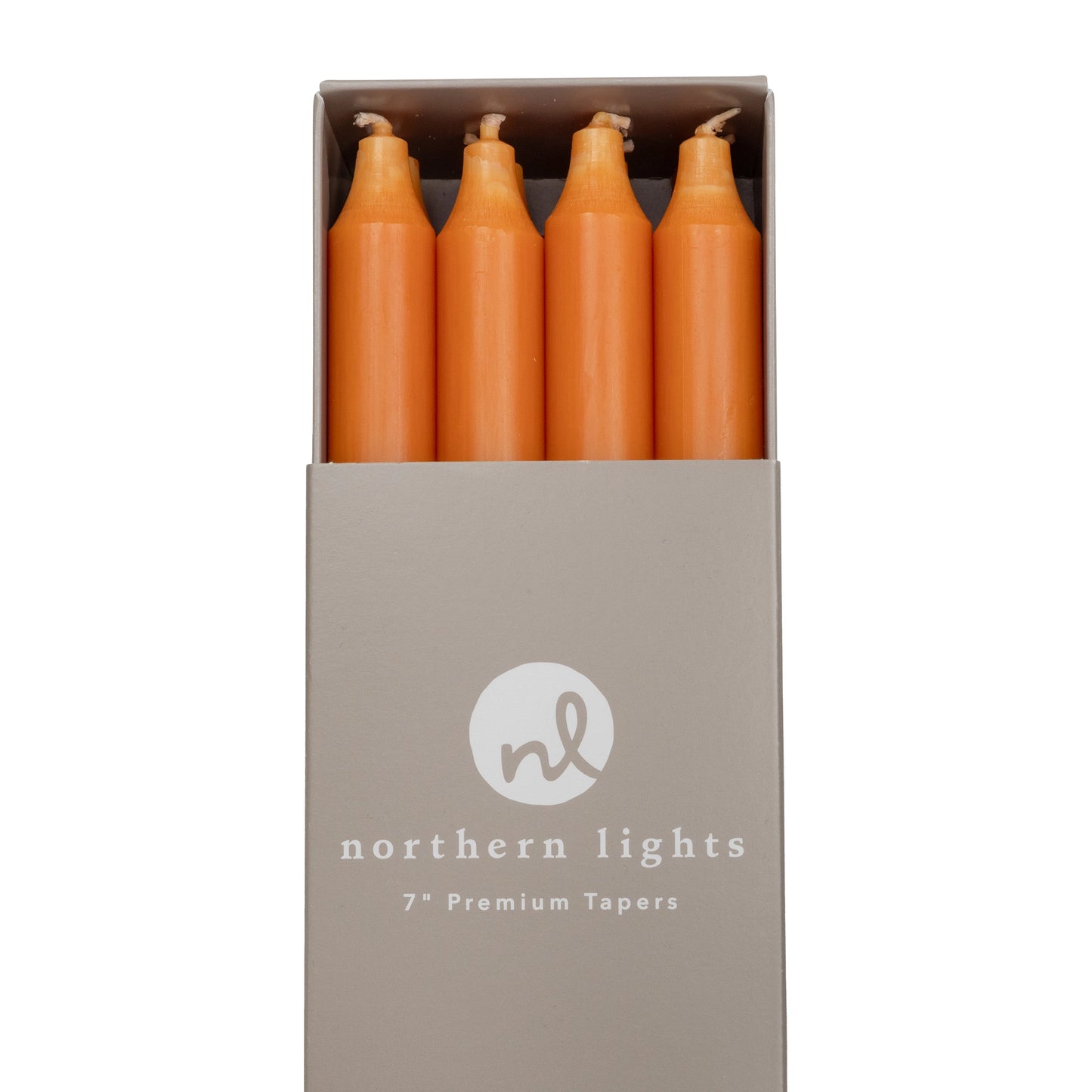 Northern Lights Taper Candles: 7"