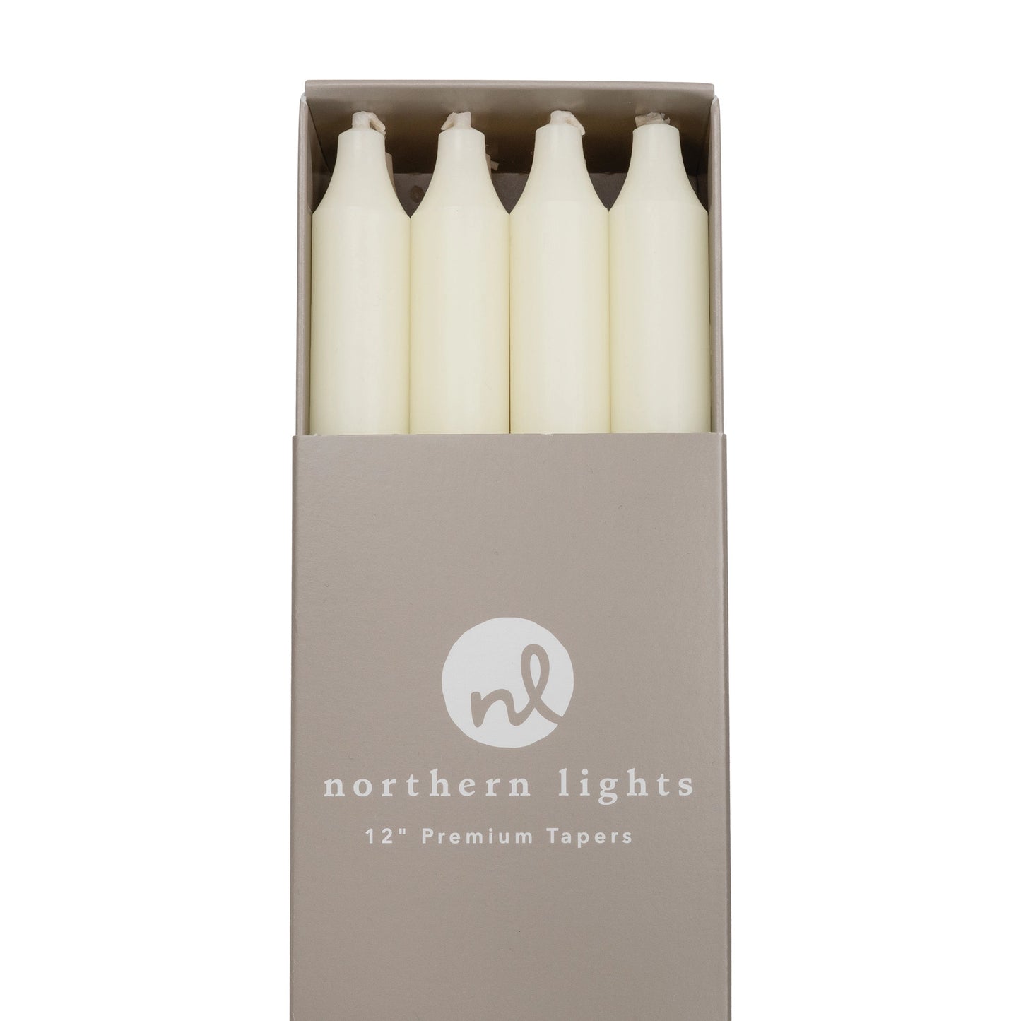 Northern Lights Taper Candles: 12"