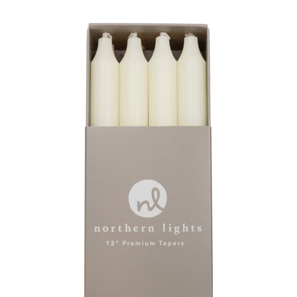 Northern Lights Taper Candles: 12"