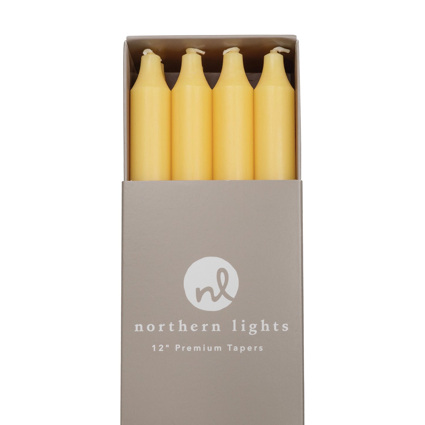 Northern Lights Taper Candles: 12"