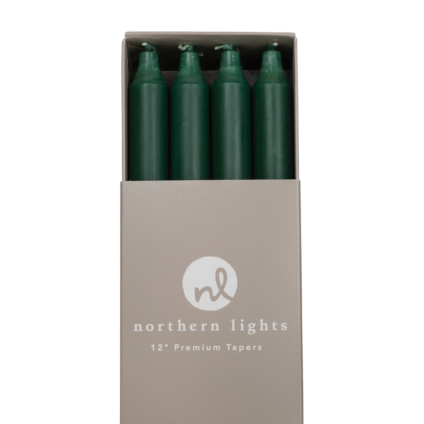 Northern Lights Taper Candles: 12"