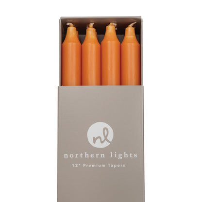 Northern Lights Taper Candles: 12"