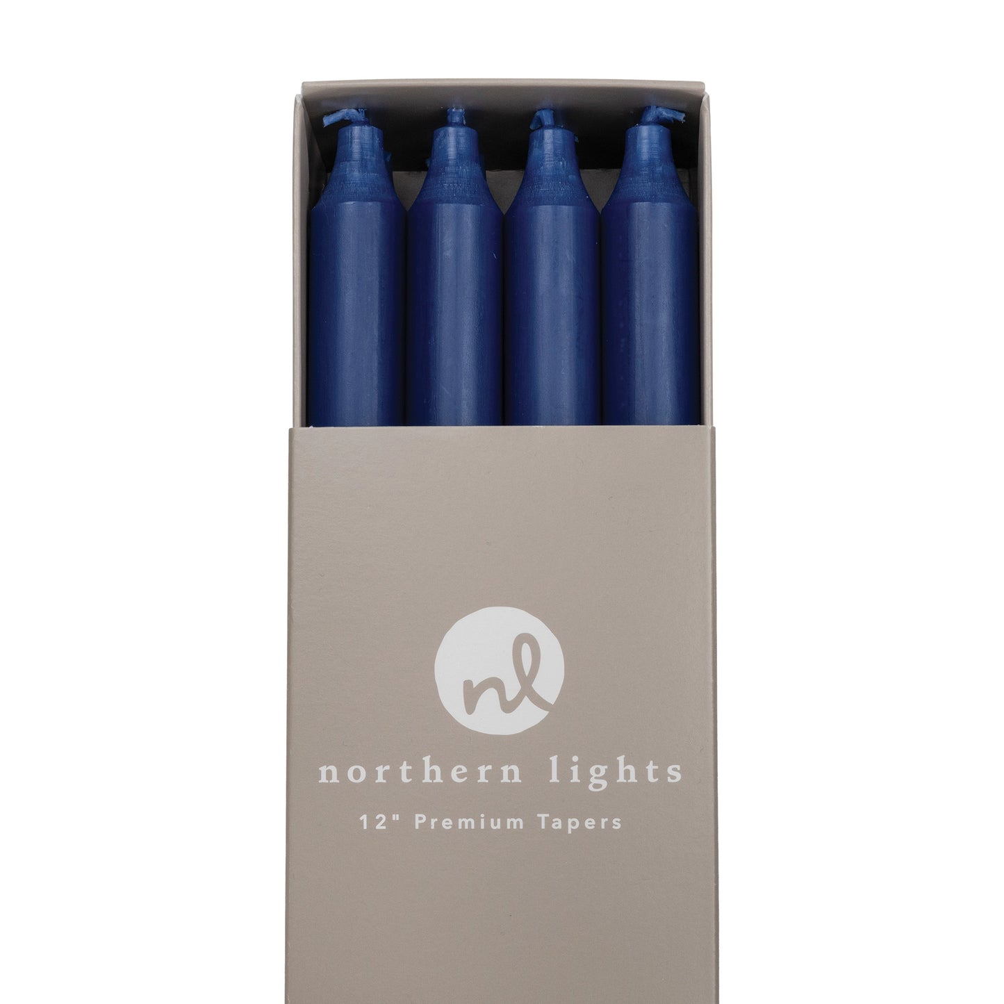 Northern Lights Taper Candles: 12"