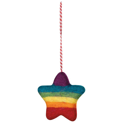 NOW Designs Felt Ornaments: Love is Love