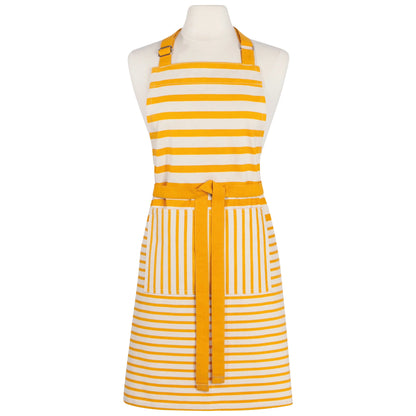NOW Designs Apron: Chef, Awning Stripe Ochre
