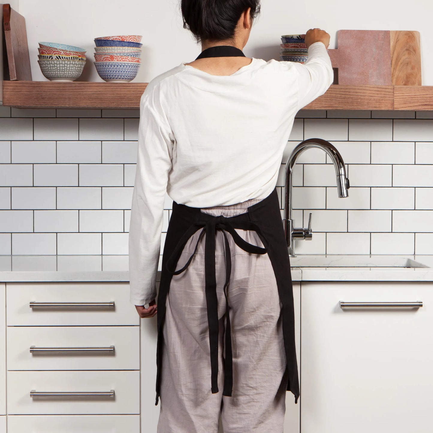 NOW Designs Apron: Chef, Black